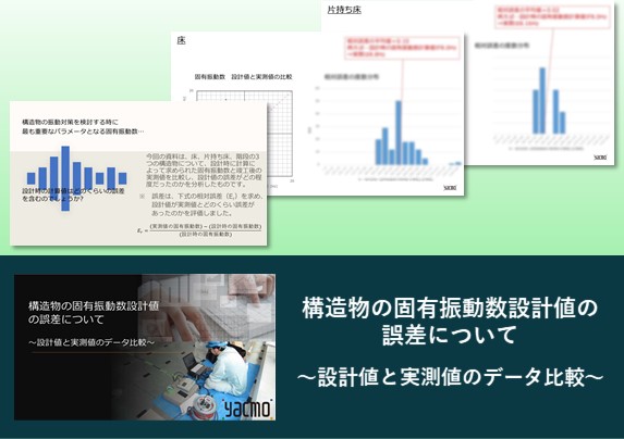 構造物の固有振動数設計値の誤差について